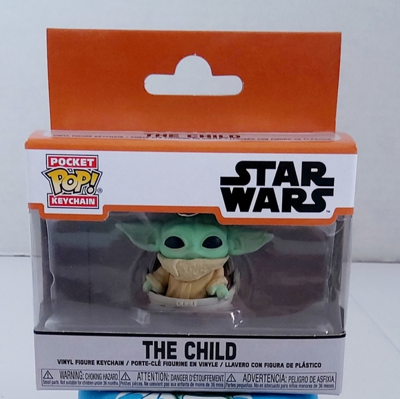 Fucko Star Wars The Child pocket pop Keychain (New) - Picture 1 of 5